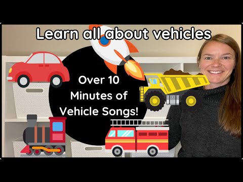Full Vehicles Circle Time | Virtual Preschool | Learning Videos for Toddlers #learningthroughsong