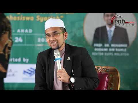 23-09-2023 Prof Dr Rozaimi Ramle: Menghadapi Tentangan Moden Dalam Kehidupan Mahasiswa Syariah.