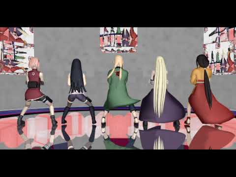 Sakura_Hinata_Tsunade_Ino_Hanabi_-_Bla Bla Bla