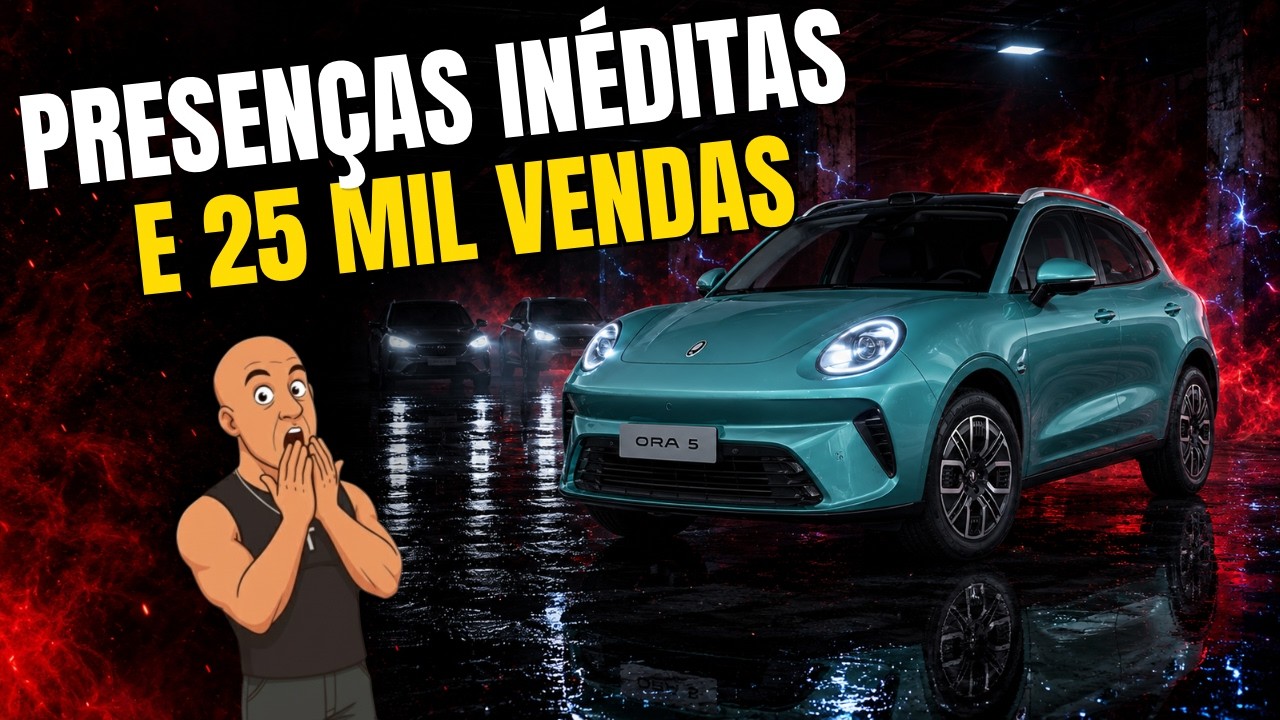 Frota de eletrificados no Brasil chega a 950 mil veículos e deve cruzar 1 milhão em setembro de 2026, segundo a ABVE