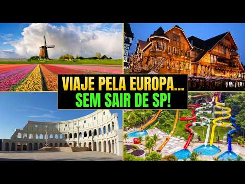 9 CIDADES DE SÃO PAULO QUE PARECEM EUROPA