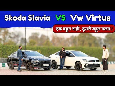 Volkswagen Virtus vs Skoda Slavia 🔥|Ownership Review 💯| Virtus vs slavia | Slavia vs Virtus