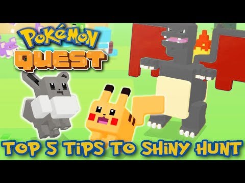 TOP 5 BEST TIPS TO SHINY HUNT POKEMON QUEST