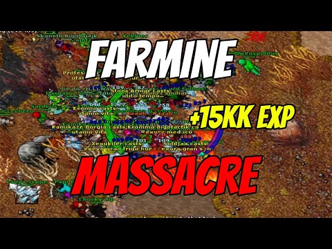 Tibia War - Nexa - Farmine MASSACRE - Ft. Harry Houdini