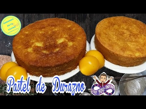 Pastel De Durazno