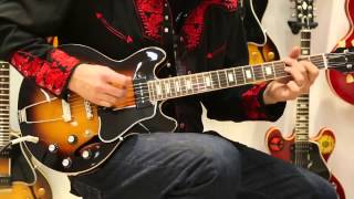 Video thumbnail for The New Gibson Memphis ES-390 w/ P90's  •  NAMM 2014 by Wildwood Guitars