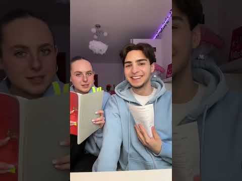 Jessie and I compare report cards✨😂