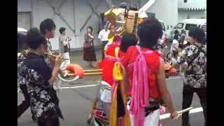 preview picture of video 'DRUM the east area - shrine festival in NEMURO'