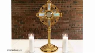 Un'ora di adorazione eucaristica con preghiere e meditazioni - Santissimo Sacramento