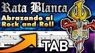 Rata Blanca - Abrazando al Rock &amp; Roll (Cover) + TAB