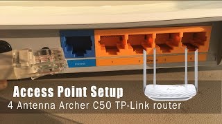 Richten Sie den Zugriffspunktmodus für die TP-Link 4-Antenne ein - Archer C50
