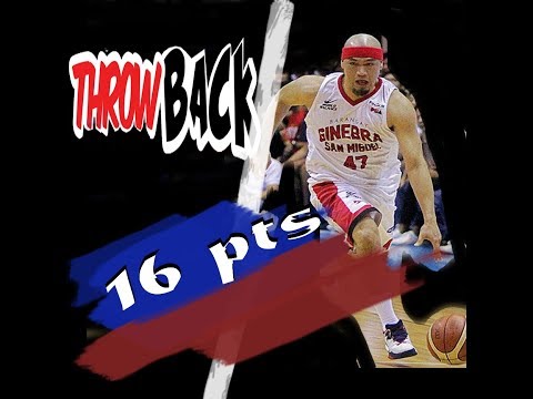 Mark "The Spark" Caguioa (Throwback ) Full Highlights 16 pts vs KIA | 8-2-2017