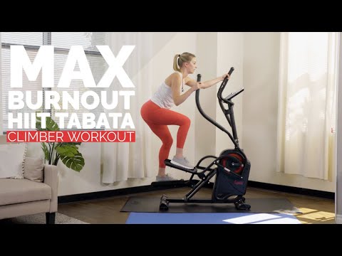 MAX CARDIO BURNOUT Elliptical Climber HIIT Tabata Workout