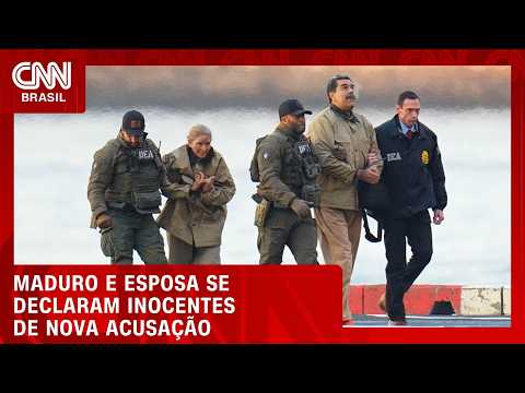 Maduro e mulher se declaram inocentes de acusações de tortura nos EUA | BASTIDORES CNN