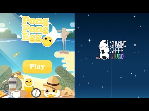 Pong Pong Egg by Shaking Sheep Studio Level 1 to 15 iOS Mobile Gameplay Introduction Tutorial