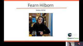 Fearn Hilborn, Senior Artist at Frontier Developments