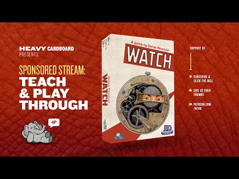 Watch - 4p Teaching & Play-through by Heavy Cardboard