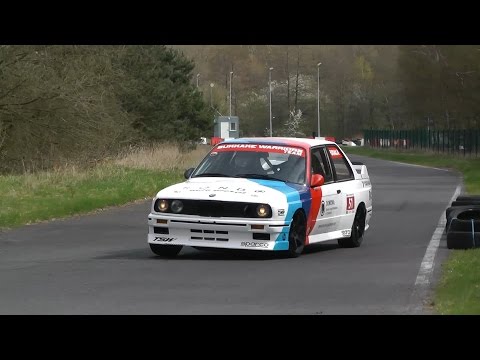 Adrian Fudała, BMW E30 318is - III Power Stage Bednary - 09.04.2017