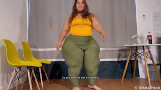 BBW Pear model video