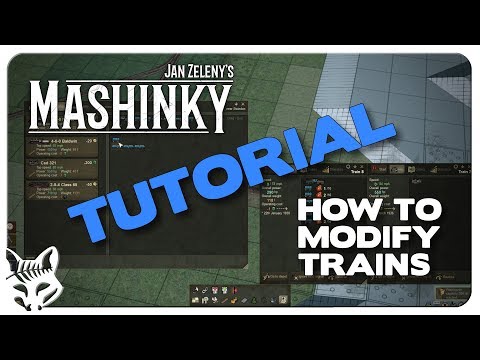Mashinky Tutorial: How to Modify Trains | Mashinky Train Customization Guide | Mashinky Train Edit