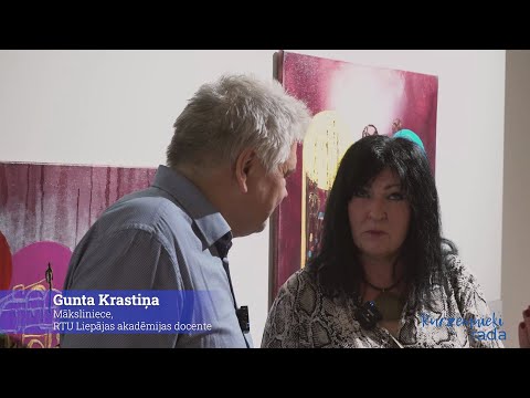 Gunta Krastiņa. Nesteidzīga saruna.