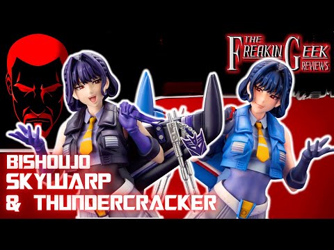 Kotobukiya Bishoujo SKYWARP & THUNDERCRACKER: EmGo's Transformers Reviews N' Stuff