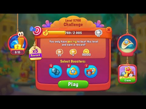 Mobile relaxing game: FishDom Levels 11763 - 11765, 11766 Challenge*13 mins Gaming@FishgamesFishDom24