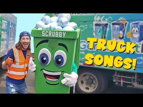 🚛Handyman Hal Truck Songs for Kids 👷‍♂️ Germ Busting Cleaning Truck - Kingdom Kids Zone, Sing With Me - Handyman Hal - Music for Kids