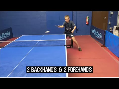 Butterfly Training Tips with Patryk Zyworonek - Backhand & Forehand Attack with Footwork