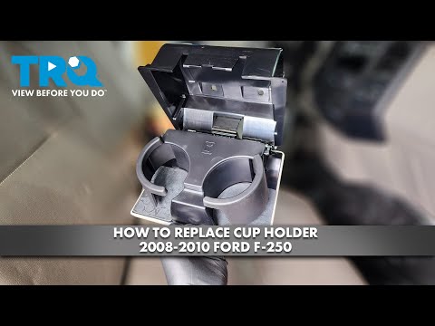 How to Replace Cup Holder 2008-2010 Ford F-250