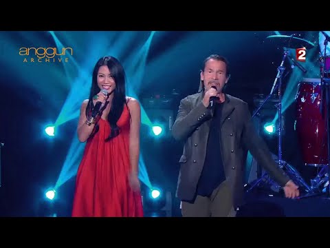 Anggun & Florent Pagny - Nos Vies Parallèles / Sketch (Live on France 2 - C'est Votre Vie) 19/12/15