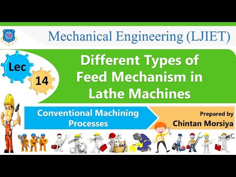 L 01 Machine tool and machining processes | Conventional Machining Processes | Mechanical