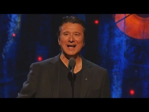 Journey's Steve Perry at Rock & Roll Hall of Fame 2017