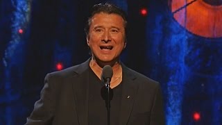 Journey&#39;s Steve Perry at Rock &amp; Roll Hall of Fame 2017
