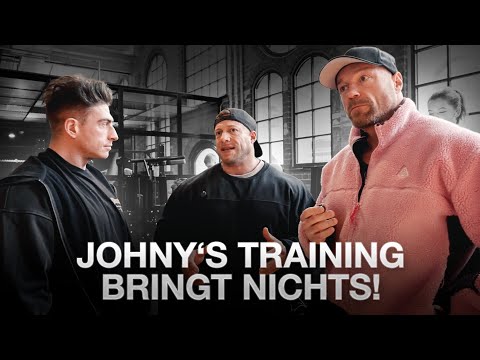 Ich hätte da schon lange mit Bodybuilding aufgehört! (Johny zeigt mir sein Training)