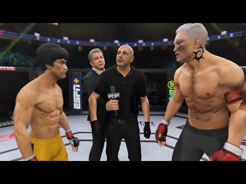 Bruce Lee vs Bryan Fury (EA Sports UFC 4)