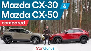 2024 Mazda CX-30 vs 2024 Mazda CX-50
