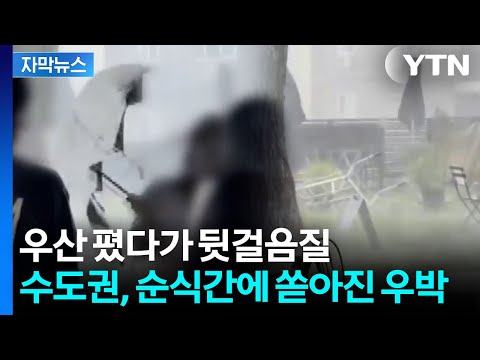 [자막뉴스] 보고도 믿기 힘든 폭우...서울 첫 호우특보에 곳곳 '아비규환' / YTN