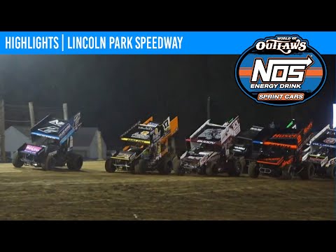 World of Outlaws NOS Energy Drink Sprint Cars | Lincoln Park Speedway | Oct. 17, 2025 | HIGHLIGHTS