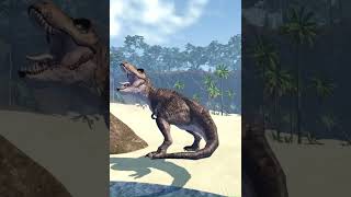 FALLING ASHES IS BACK!!!  - #ROBLOX #GAMING #RETURN #TREX #FALLEN ASHES #JURASSIC3