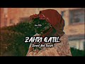 Zahri Qatil - Shakir Baba  (slowed and reverb) | New Kashmiri Song