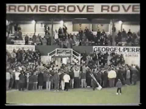 Bromsgrove Rovers - Worcestershire Senior Cup Winners 1996, Celebrations & Presentation