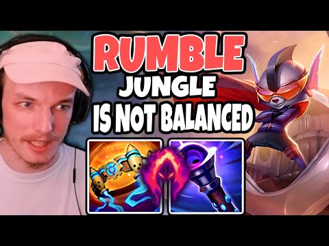 Rumble Jungle LITTERALLY FRYS TANKS & BRUSIERS | Rumble Jungle League of Legends 13.17