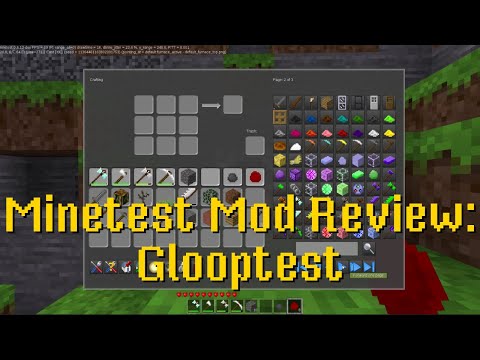 Minetest Mod Review: Glooptest