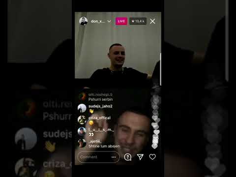 Euron Selimi freestyle te Don Xhoni Live