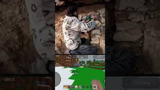 Real & Game / Primitive Survival Shelter Built With Pebbles Inside a Rock Cave #wildlife #survival