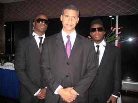 "Obama" performs for Aretha Franklin!!!