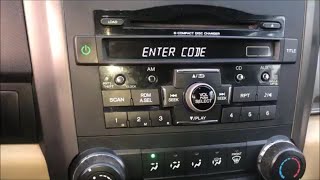 How To Get Radio Code To Unlock The Radio On A 2001 or Greater Honda CR-V (no dealer needed)