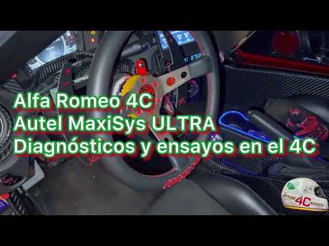 Alfa Romeo 4C AUTEL MaxiSys Ultra  vídeo 1 Intro