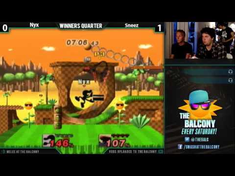 PM @ the Balcony 98 Winners Quarters ft Nyx (Game & Watch) VS SneeZ (R.O.B.)